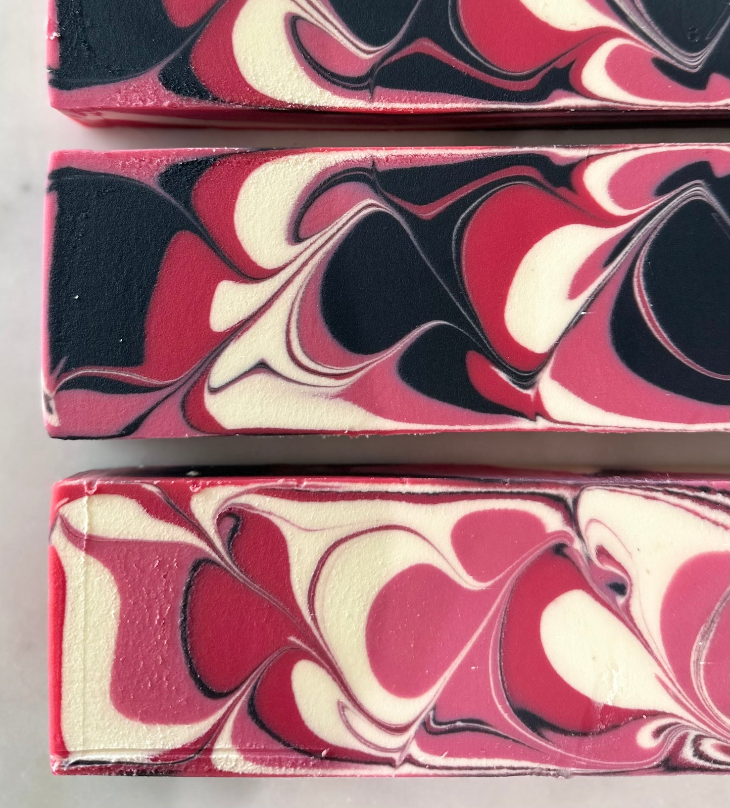 🌹 Wild Rose Swirl Soap