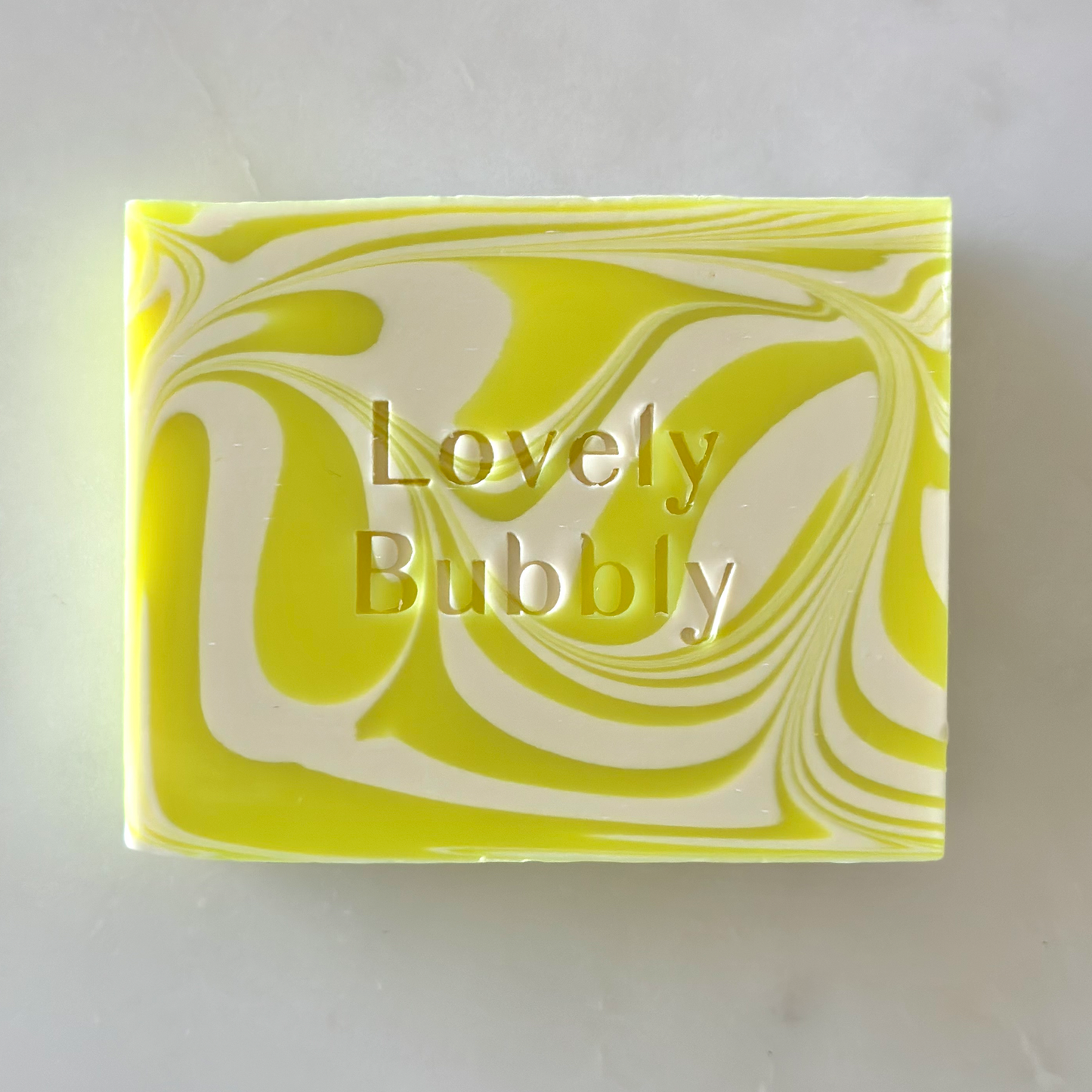 🍋 Lemonade Swirl Soap